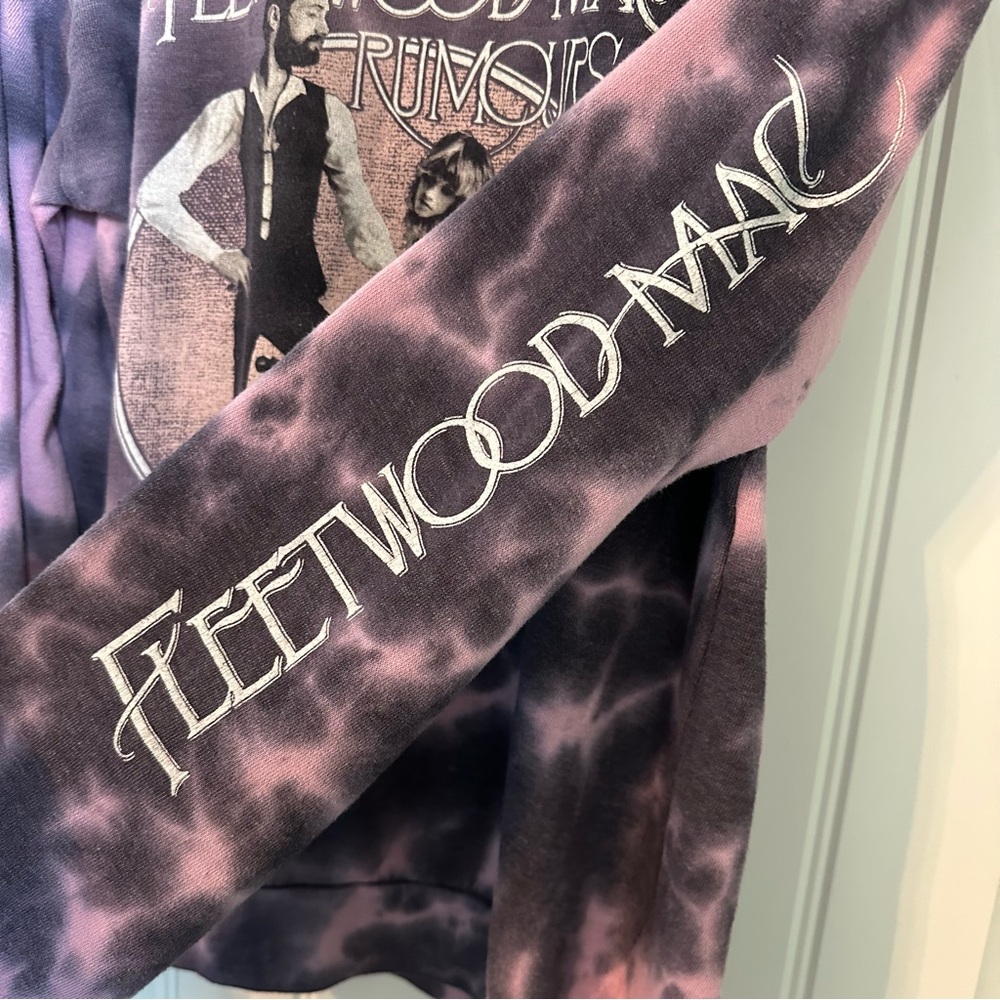 Fleetwood Mac Tie Dye Crewneck Small EUC - Picture 4 of 5
